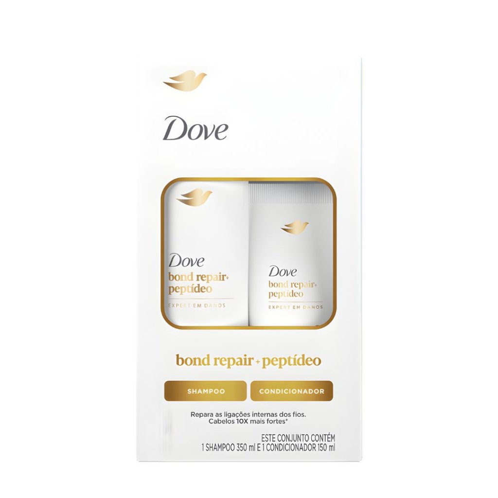 Kit Dove Shamp 350 + Cond 150ml Bond Repair
