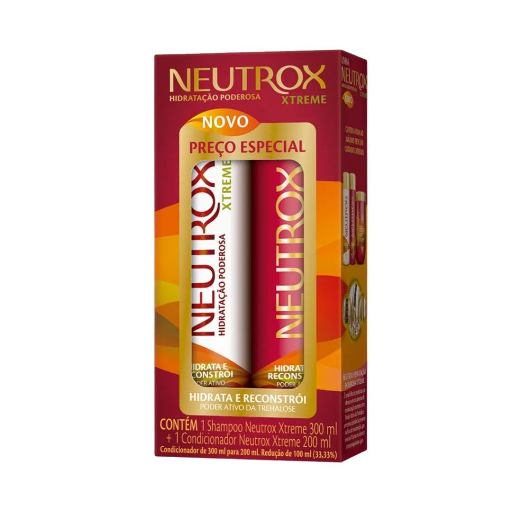 Kit Neutrox Shamp 300 + Cond 200ml Xtreme