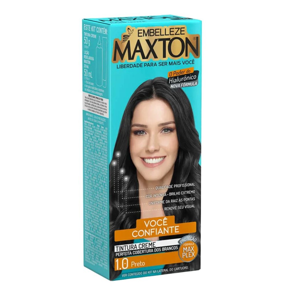 Tinta Preto Maxton 1.0
