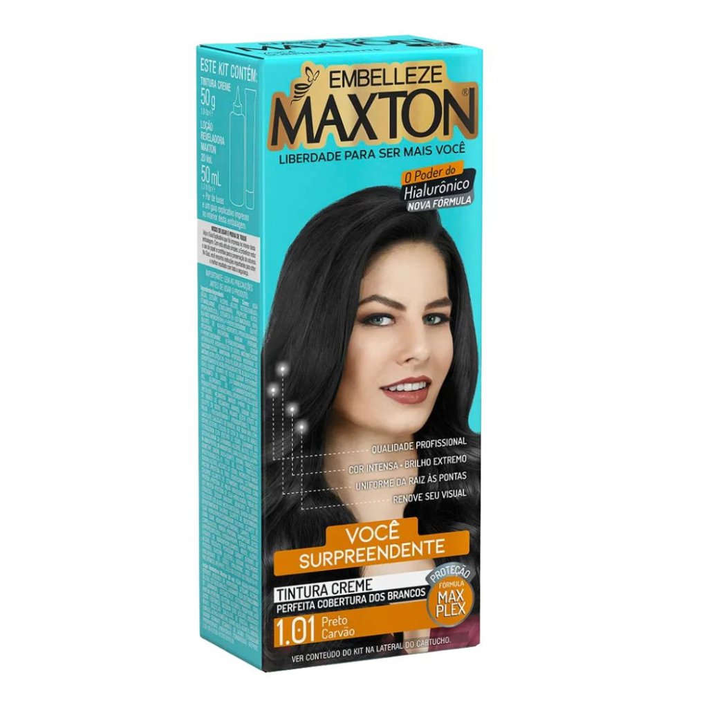 Tinta Preto Maxton 1.01