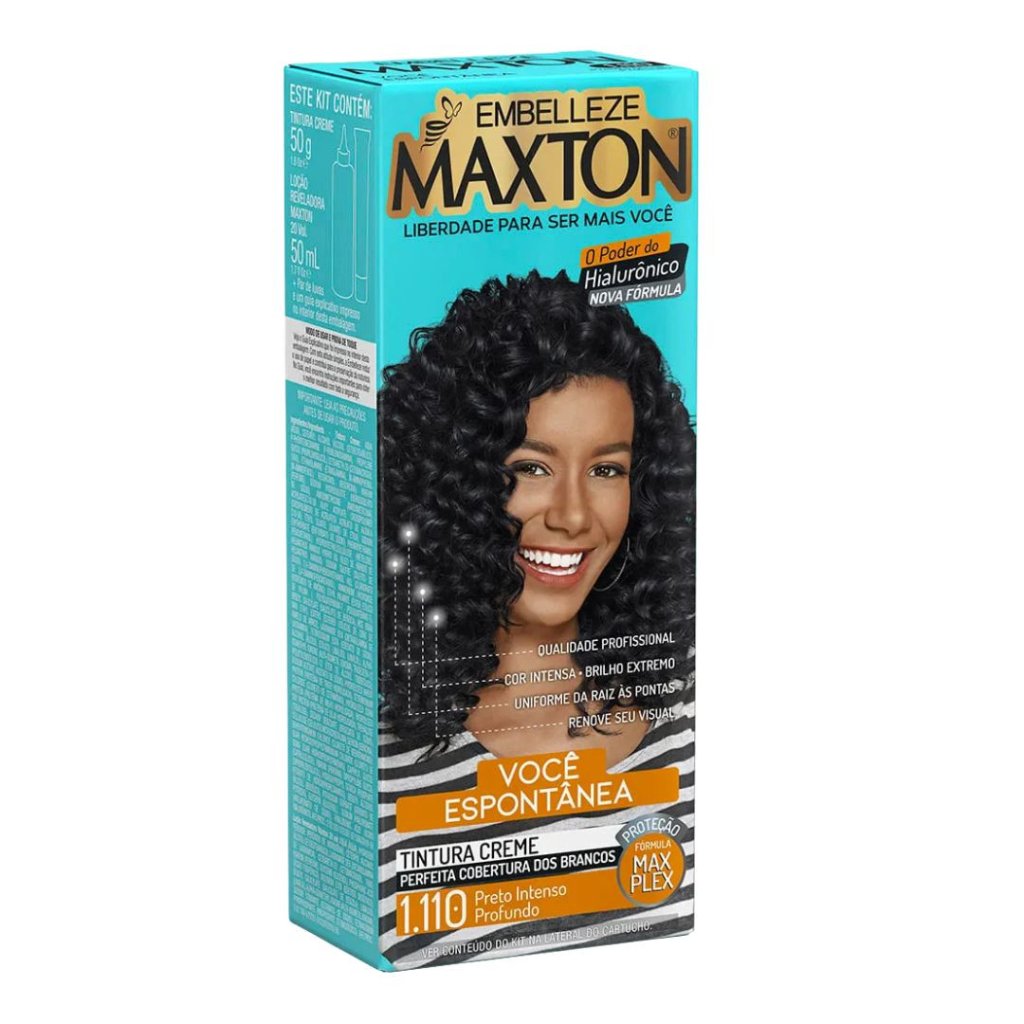 Tinta Preto Maxton 1.110