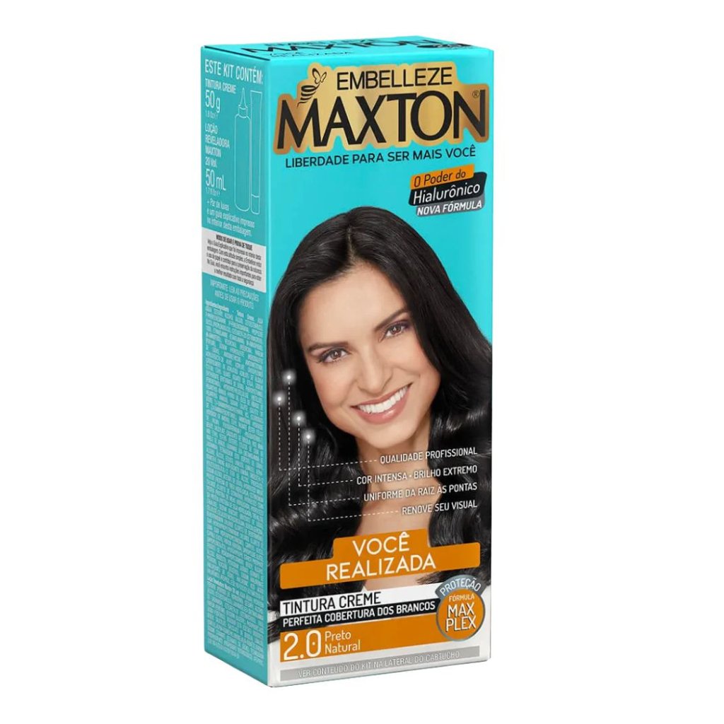 Tinta Preto Maxton 2.0