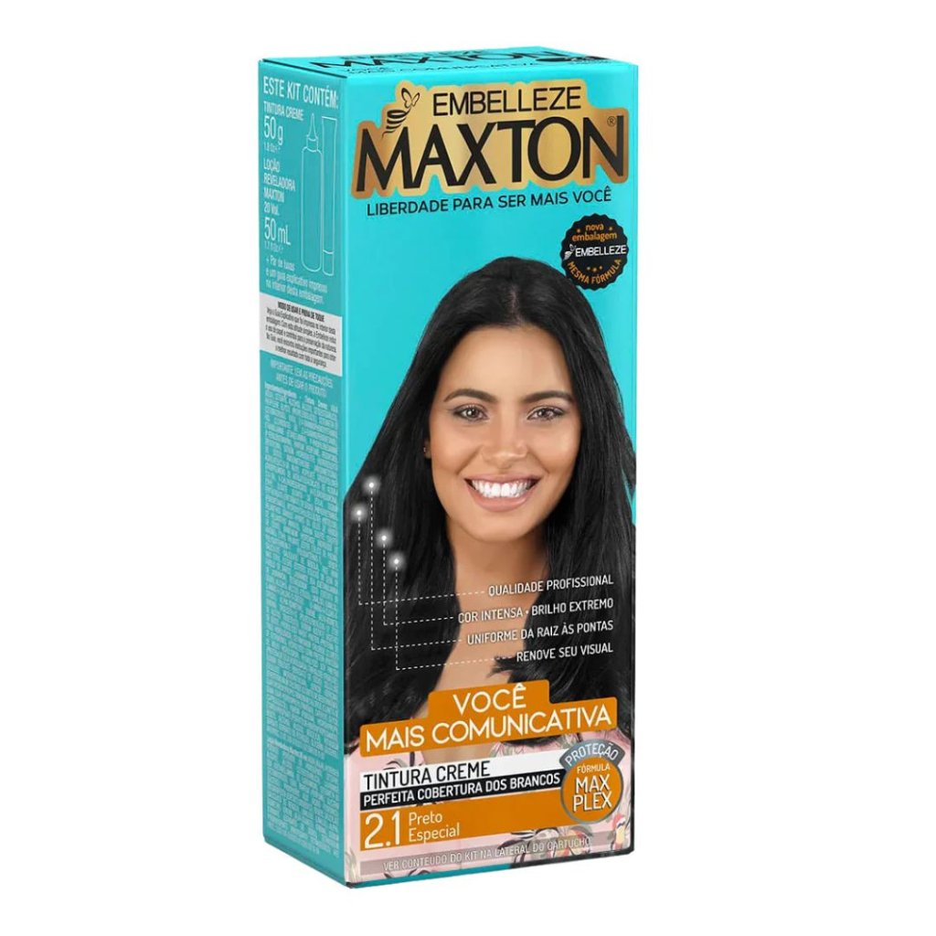 Tinta Preto Maxton 2.1