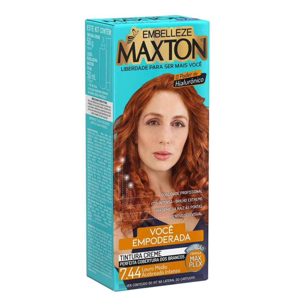 Tinta Cobre Maxton 7.44