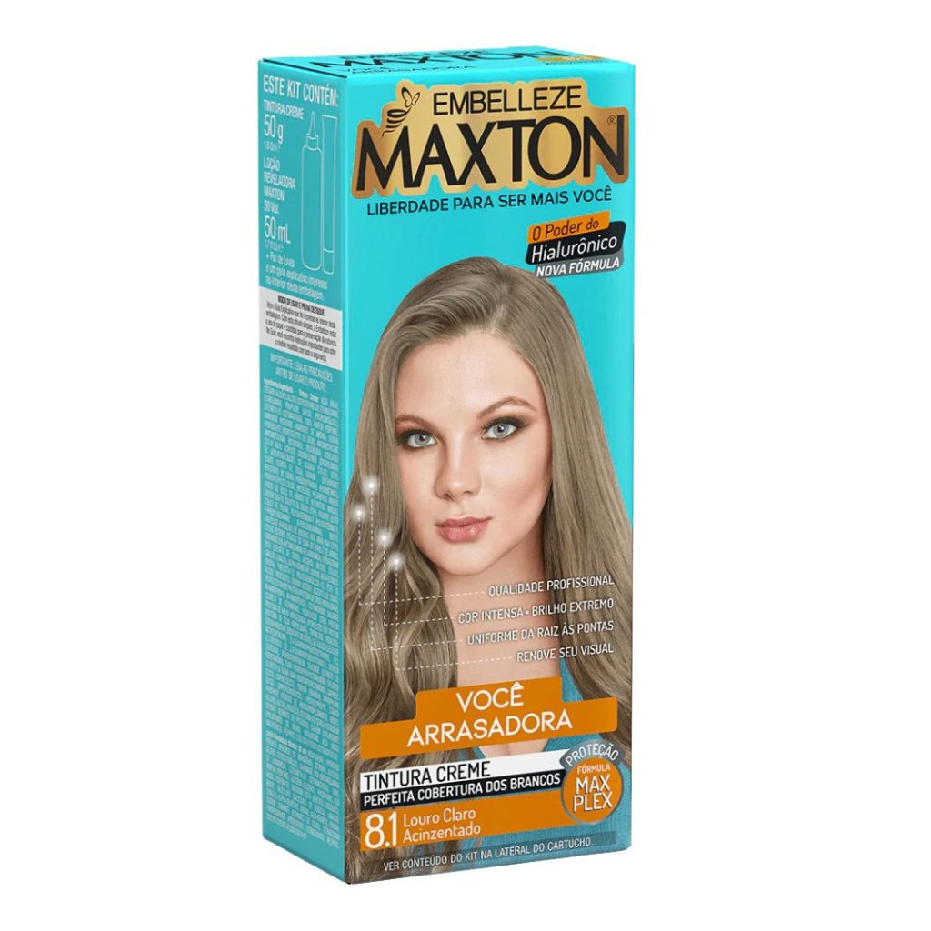 Tinta Cinza Maxton 8.1