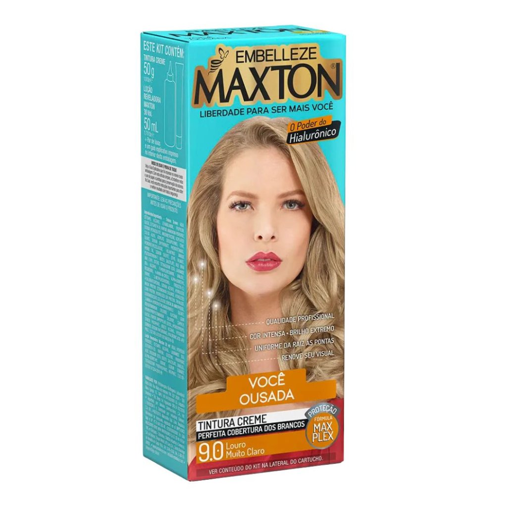 Tinta Loiro Claro Maxton 9.0