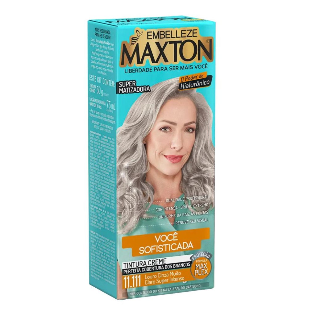 Tinta Loiro Platina Maxton 11.111