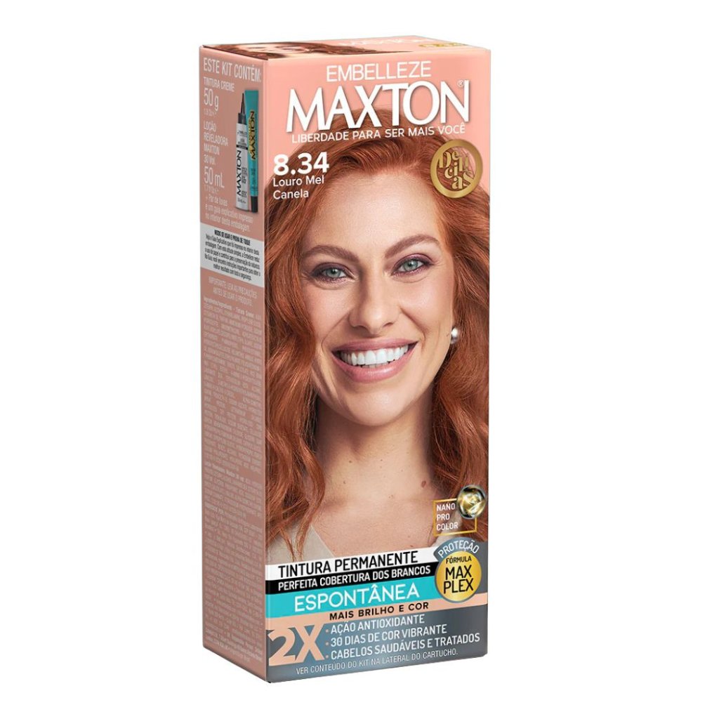 Tinta Loiro Cobre Maxton 8.34