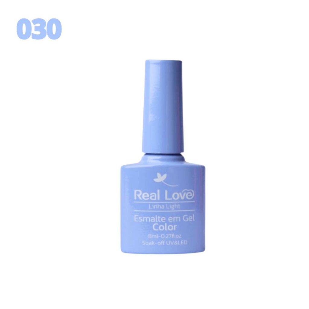 Esmalte UV Gel Real Love 8ml 030 Roxo
