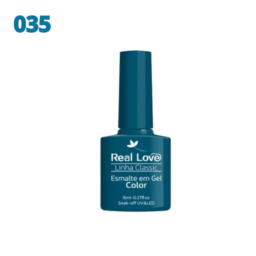Esmalte UV Gel Real Love 8ml 035 Azul