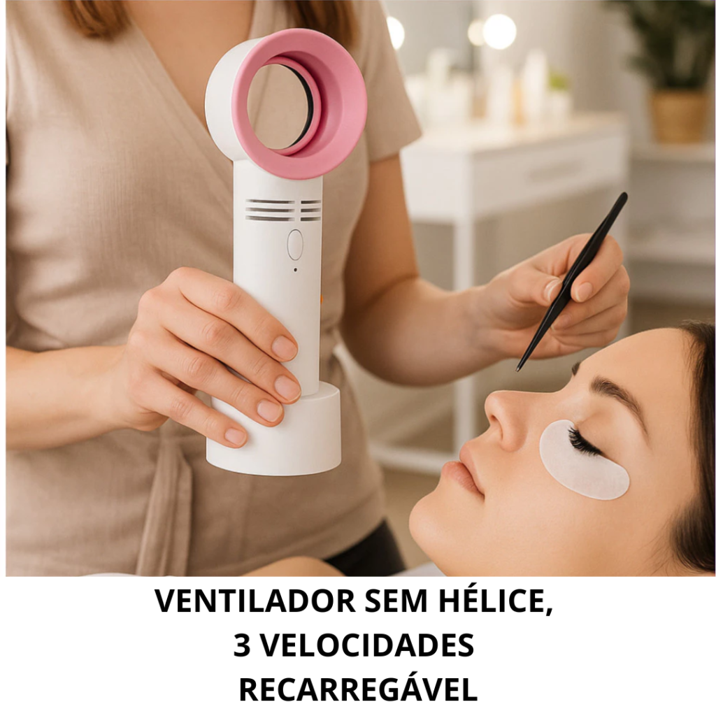 Mini Ventilador Portátil Sem Hélice   