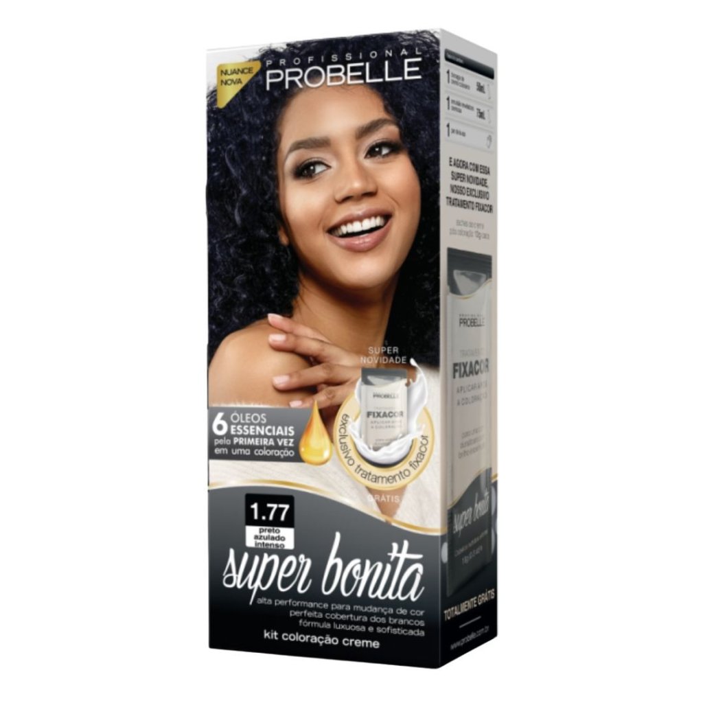 Tinta Preto Azulado Probelle 1.77