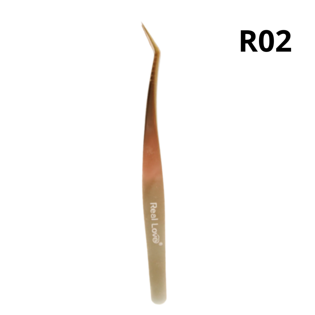 Pinça Extensão de Cílios Real Love R02