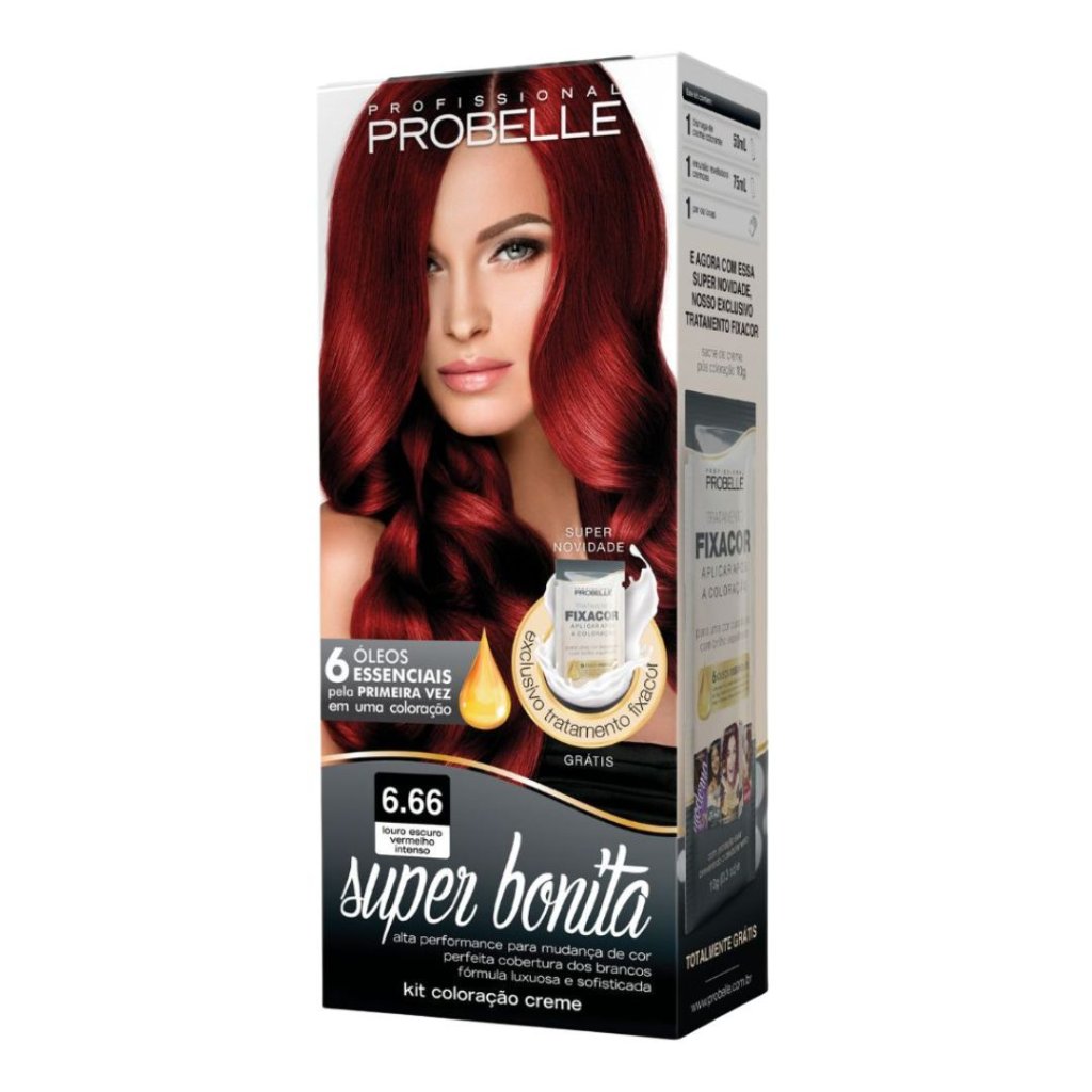 Tinta Vermelho Probelle 6.66