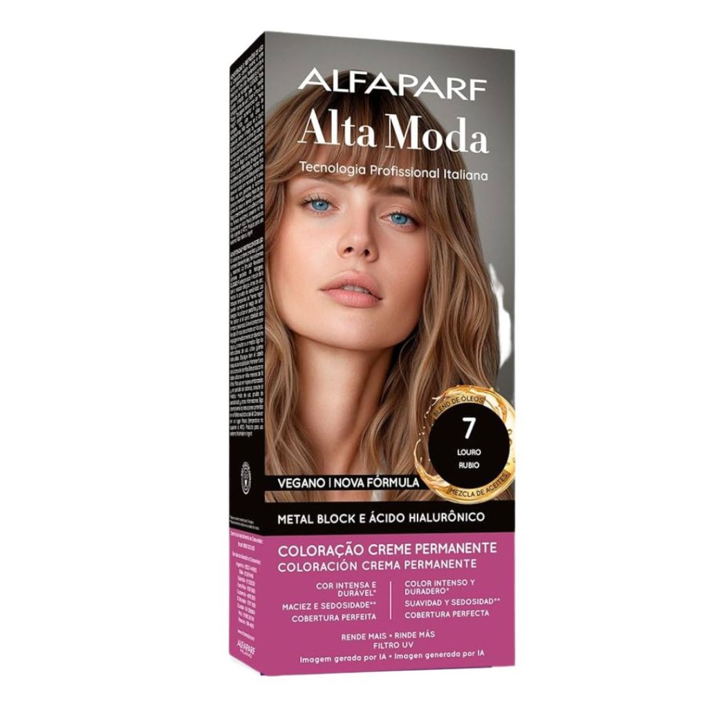 Tinta Loiro Médio Alta Moda 7