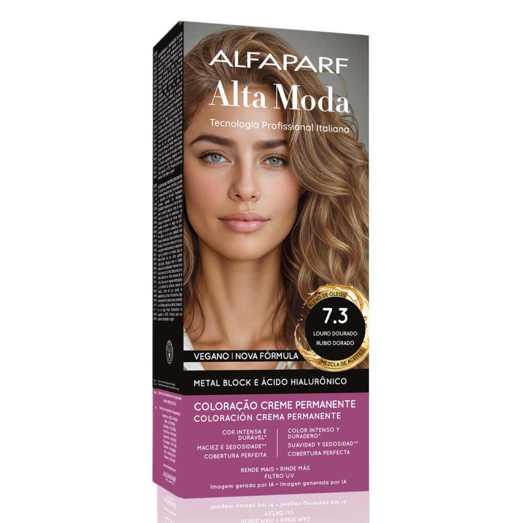 Tinta Loiro Dourado Alta Moda 7.3