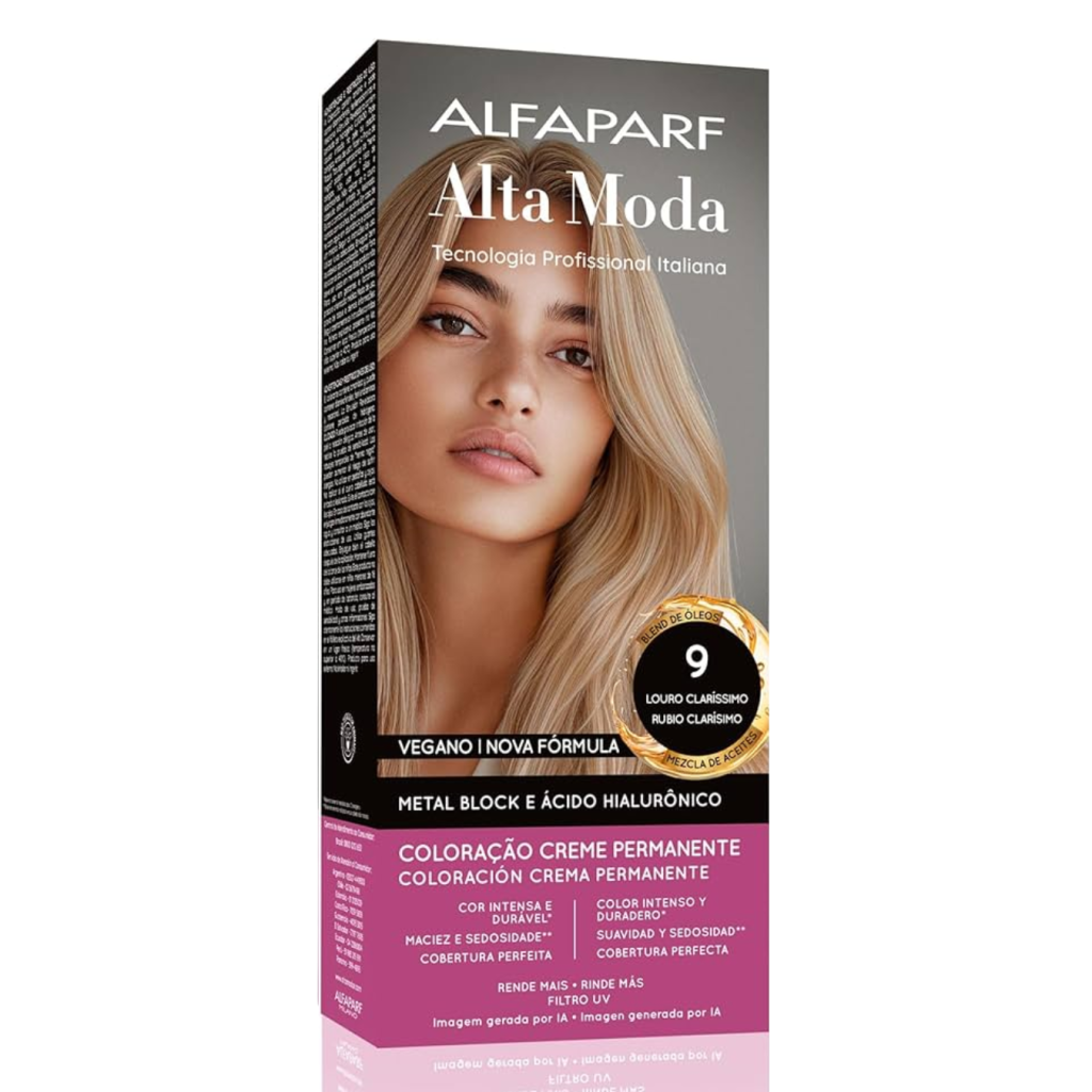 Tinta Loiro Claro Alta Moda 9