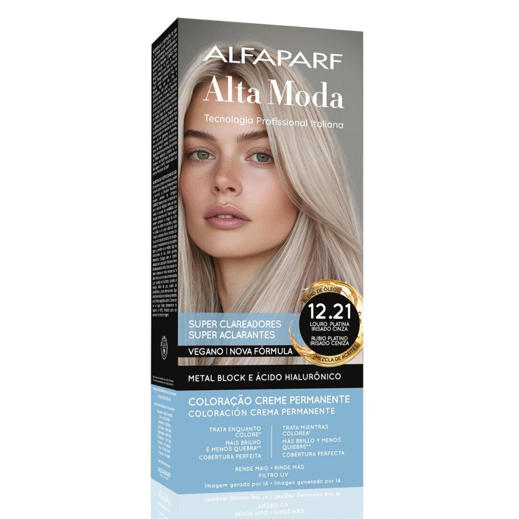 Tinta Loiro Platina Alta Moda 12.21