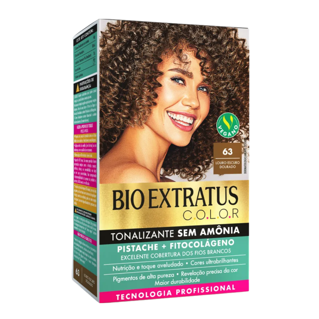 Tonalizante Loiro Dourado Bio Extratus 6.3