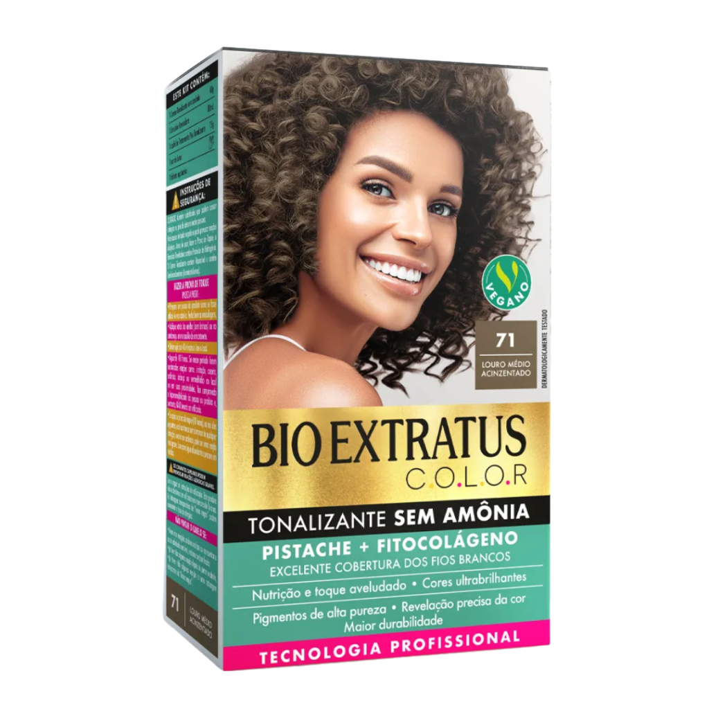 Tonalizante Cinza Bio Extratus 7.1