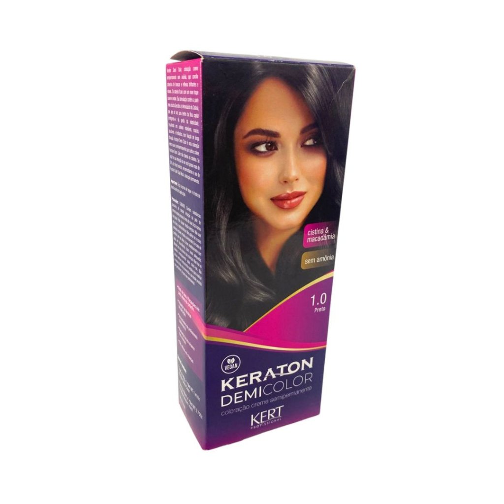 Tonalizante Preto Demi Keraton 1.0