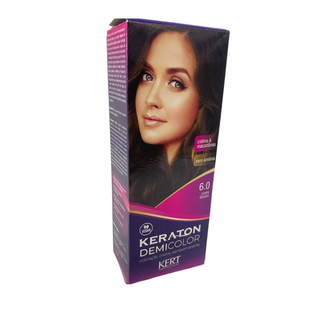 Tonalizante Loiro Escuro Demi Keraton 6.0