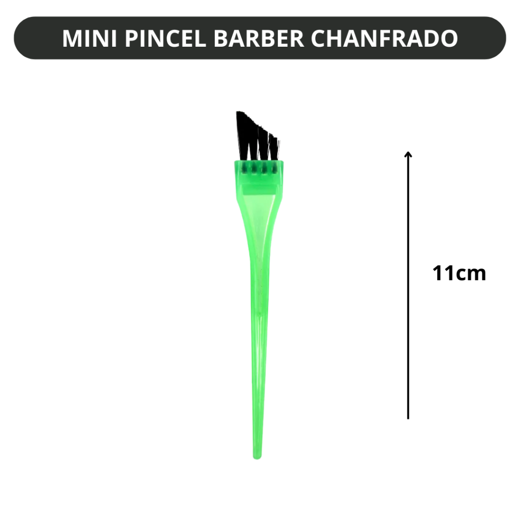 Mini Pincel Barber Chanfrado 