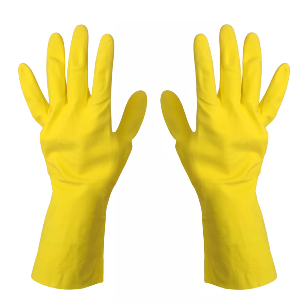 Luvas de Latex Forrada e Antiderrapante 