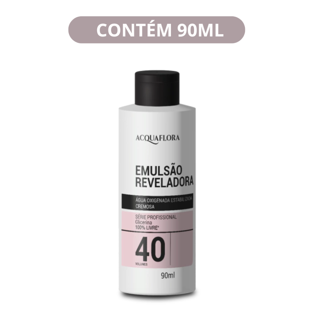 Água Oxigenada Acquaflora 90ml 40vol 