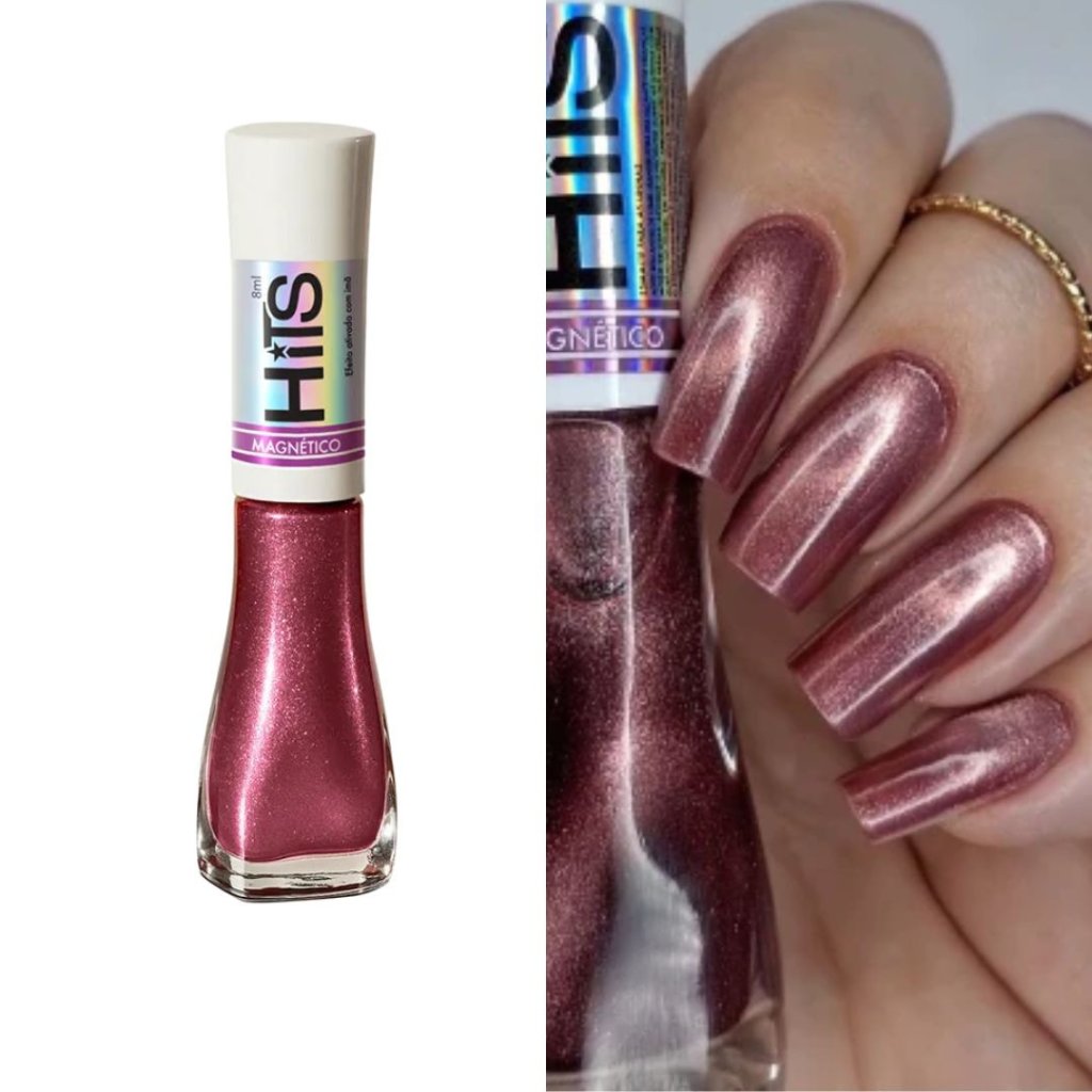 Esmalte Rosa Hits Magnético Alchemia Rosa 8ml