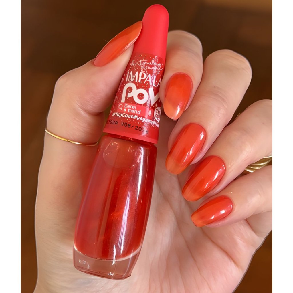 Esmalte Vermelho Impala Pov Zerei a Trend