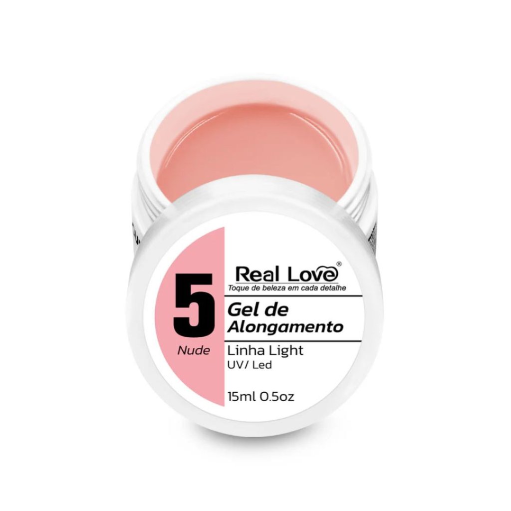 Gel Light nº 5 NUDE - Real Love 15g - Allsmile 