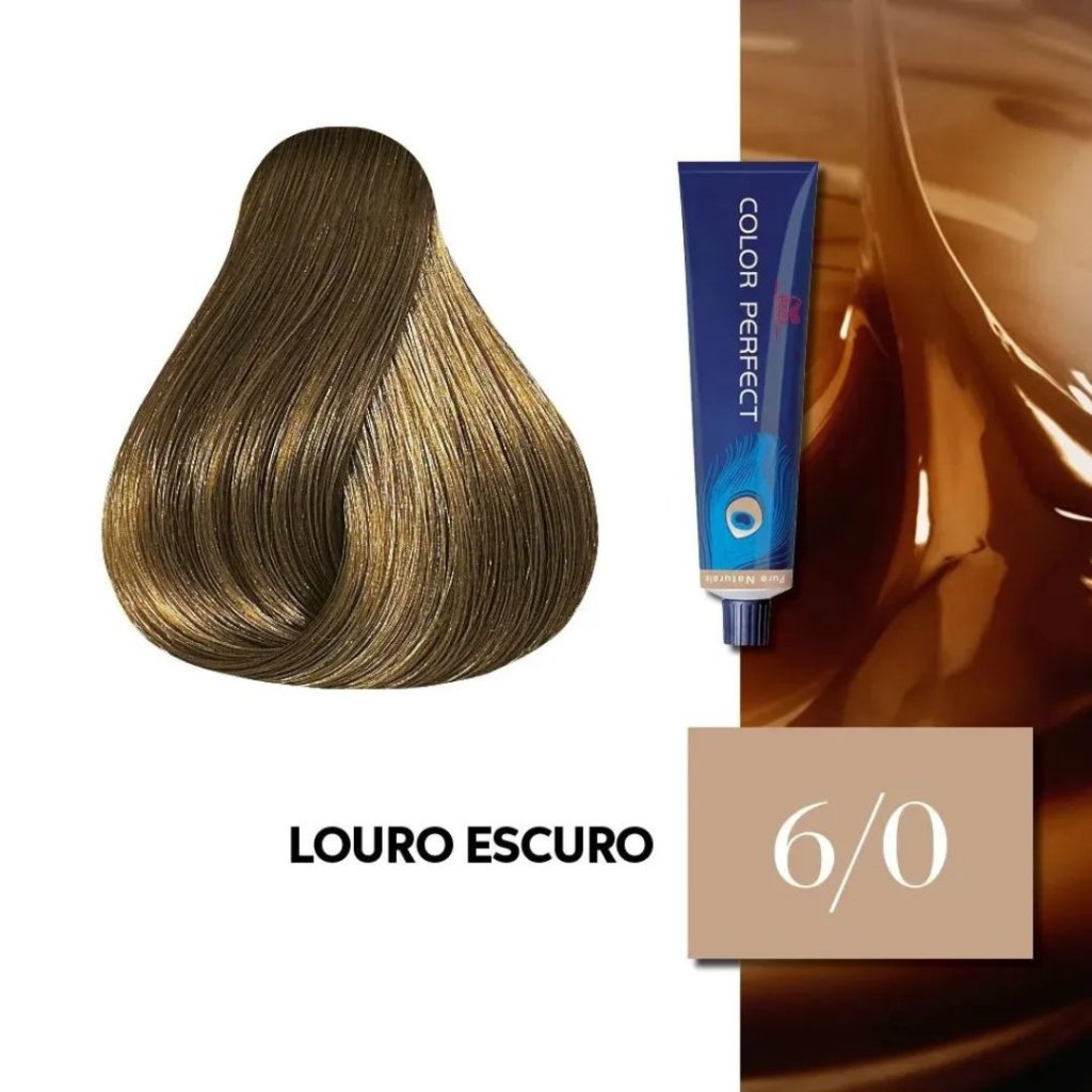 Tinta Loiro Escuro Wella Color Perfect 6.0