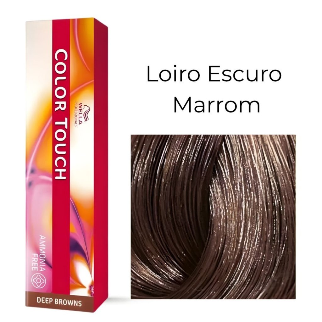 Tonalizante Marrom Wella Color Touch 6.7