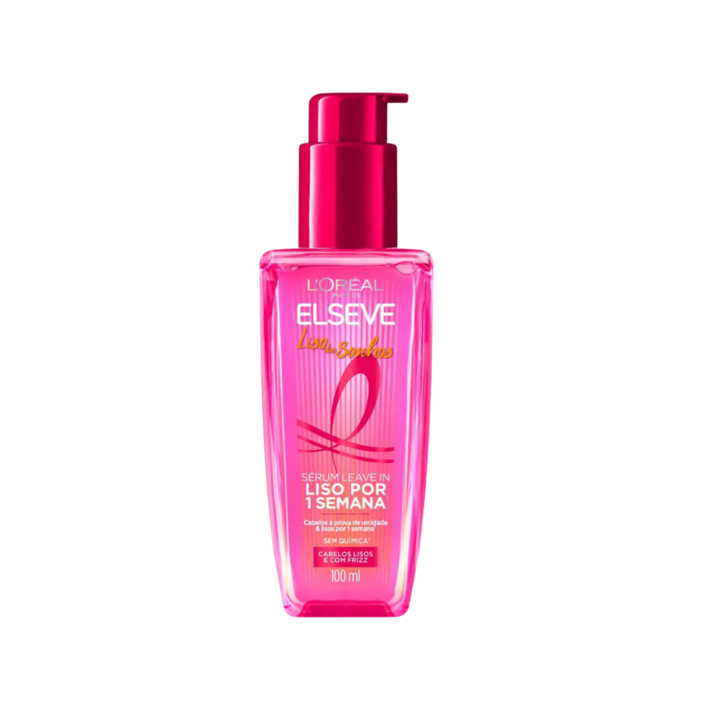 Sérum Reparador Elseve Liso dos Sonhos Liso por 7 dias 100ml - Fluido 