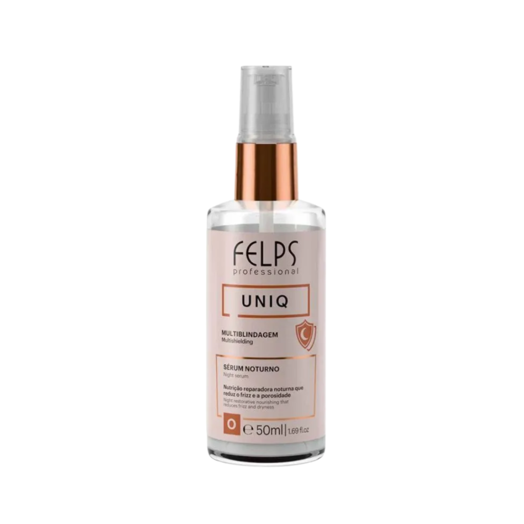 Sérum Noturno Felps UNIQ Multiblindagem 50ml - Silicone 