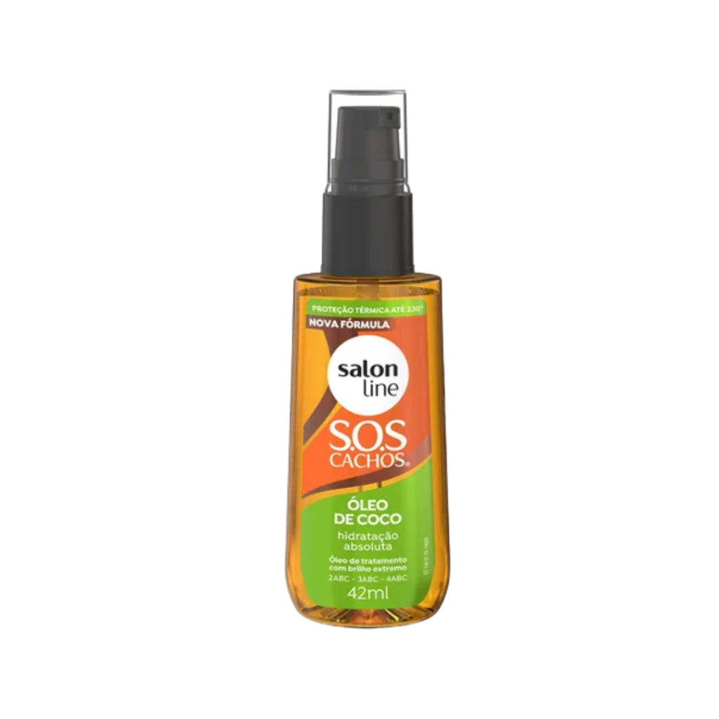 Óleo Reparador Salon Line S.O.S Cachos Coco 42ml