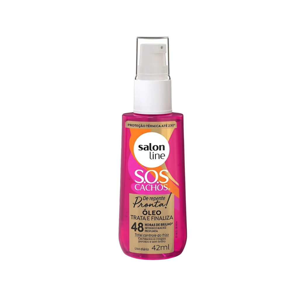 Óleo Reparador Salon Line S.O.S Cachos De Repente Pronta 42ml