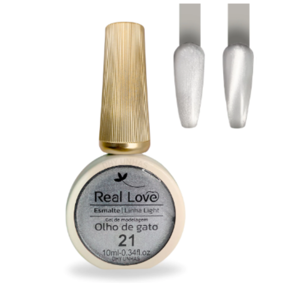 Esmalte UV Magnético Olho de Gato 21 Real Love  