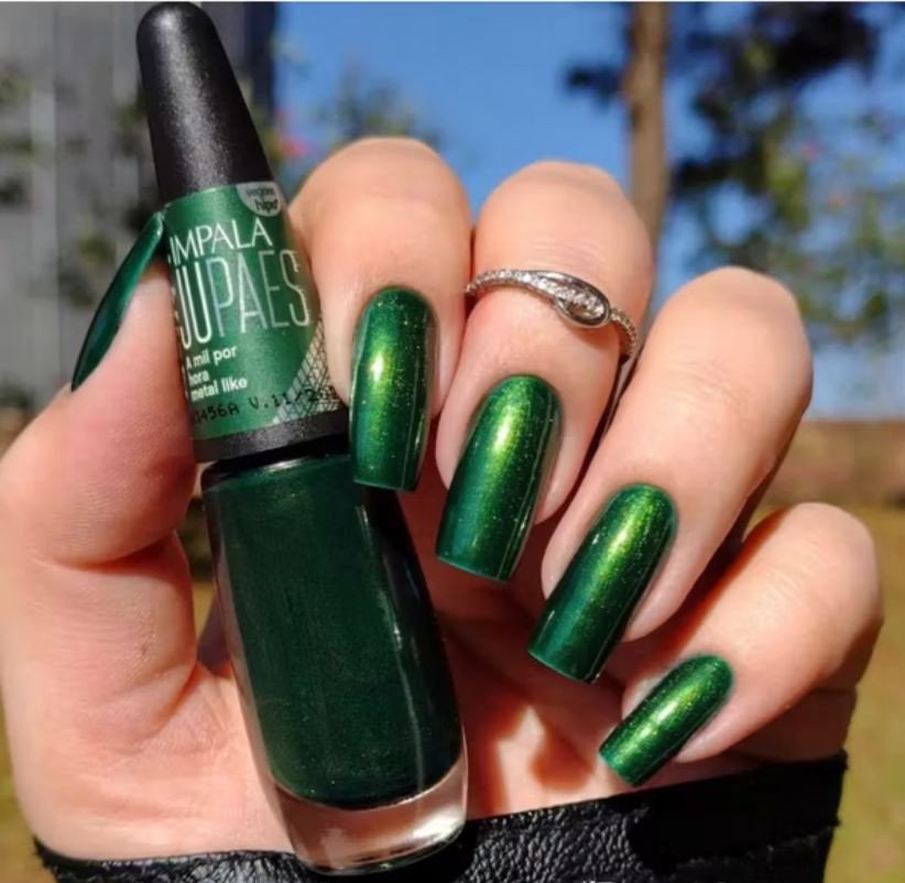 Esmalte Verde Impala Ju Paes A Mil Por Hora 