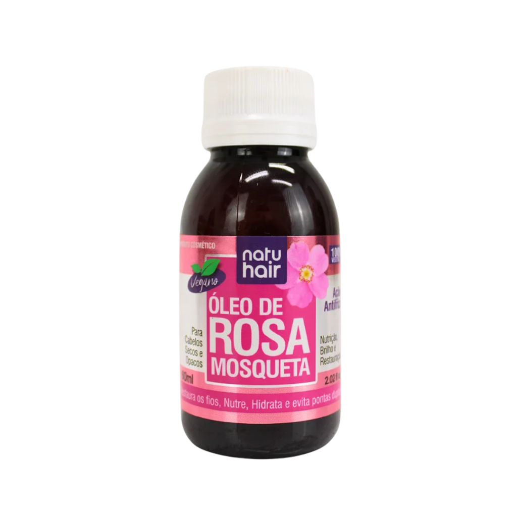Óleo Vegetal Natuhair Rosa Mosqueta 60ml