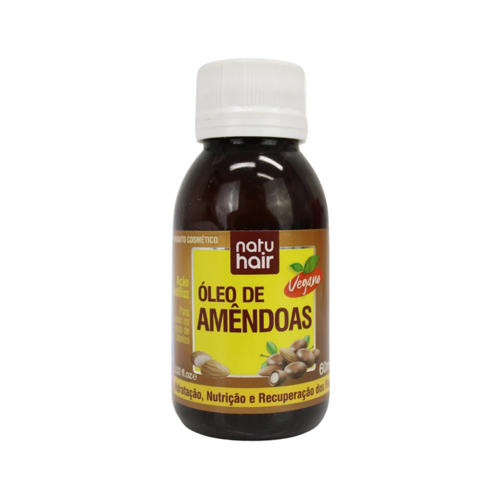 Óleo Vegetal Natuhair Amêndoas 60ml