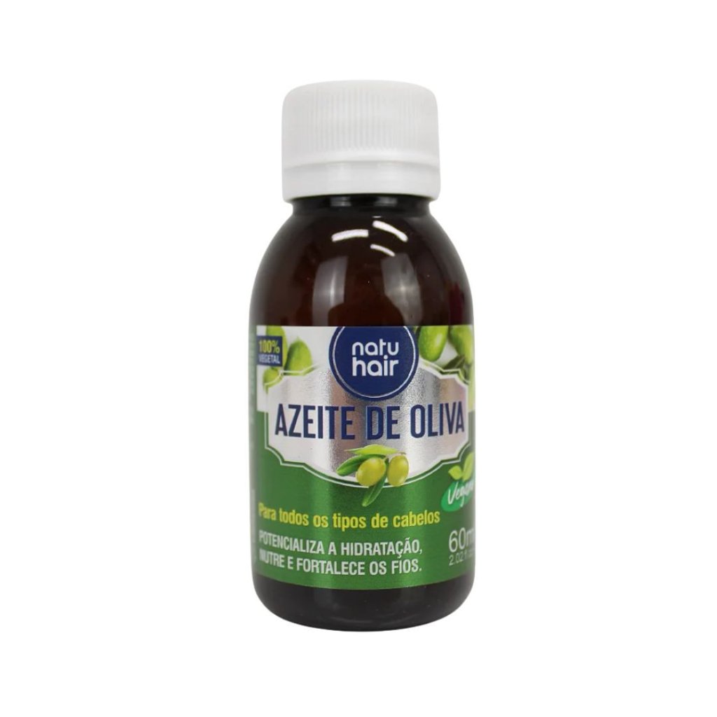 Óleo vegetal Natuhair Azeite de Oliva 60ml