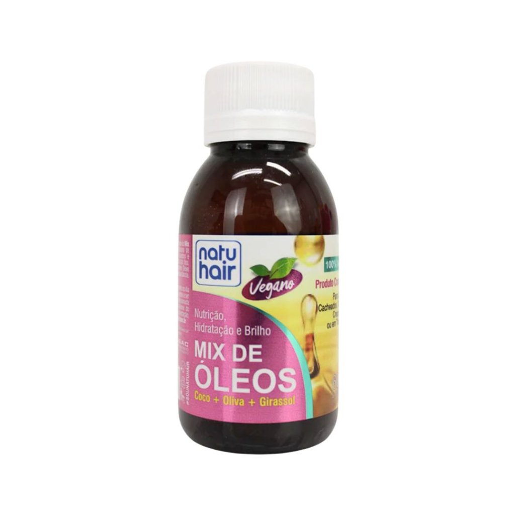 Óleo Vegetal Natuhair Mix de Óleos 60ml