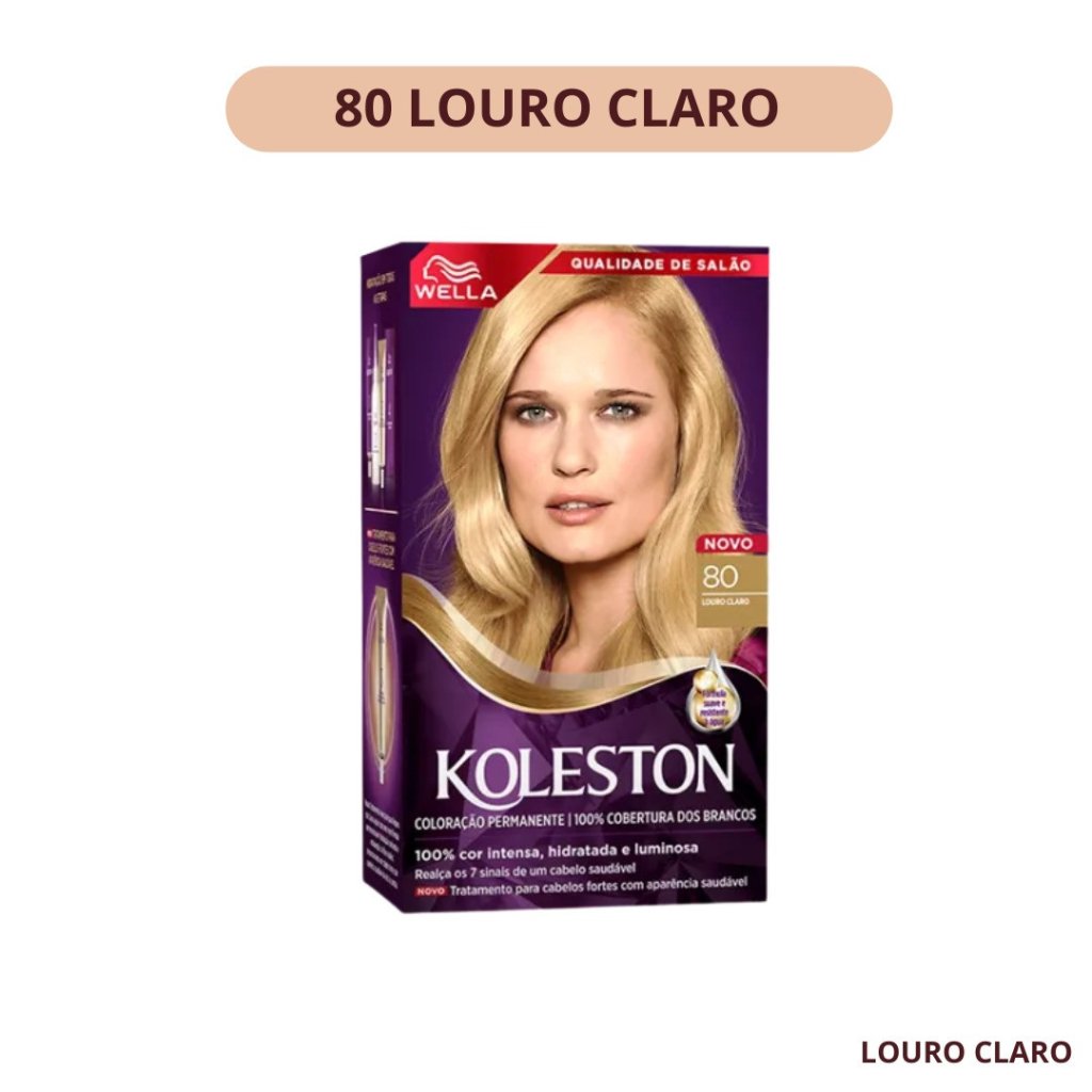 tinta loiro Claro Koleston 8.0