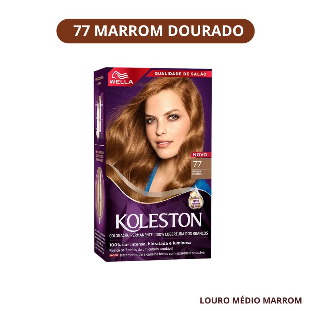 Tinta Marrom Koleston 7.7