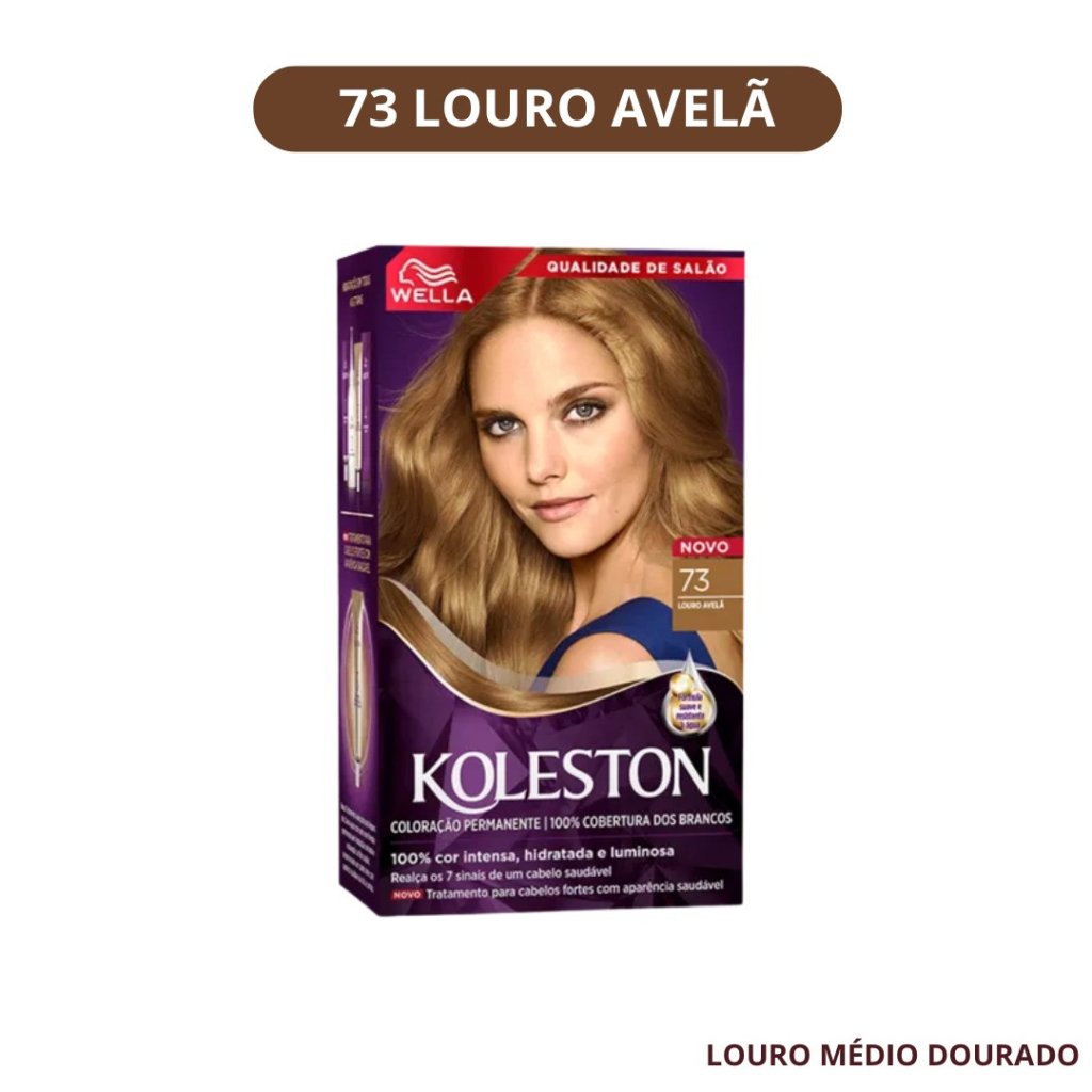 Tinta Loiro Dourado Koleston 7.3