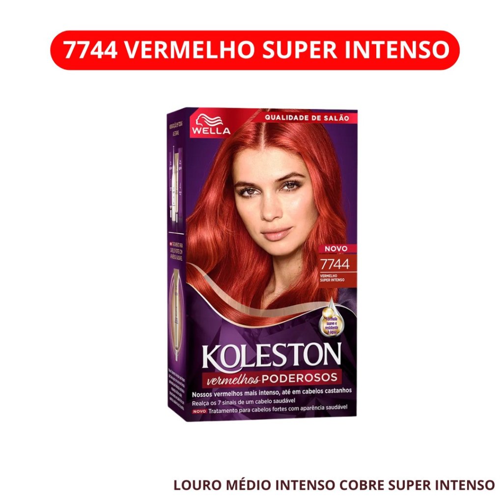 Tinta Vermelho Koleston 77.44