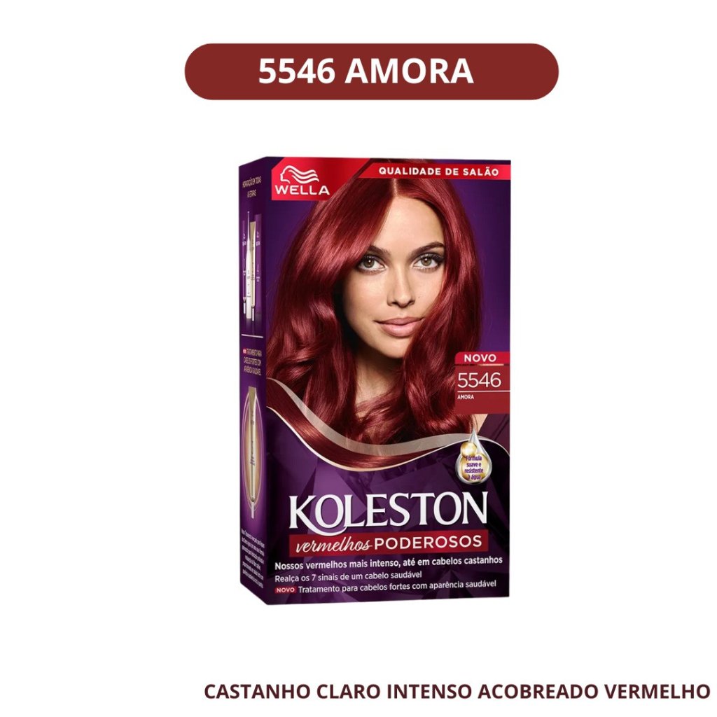 Tinta Vermelho Koleston 55.46