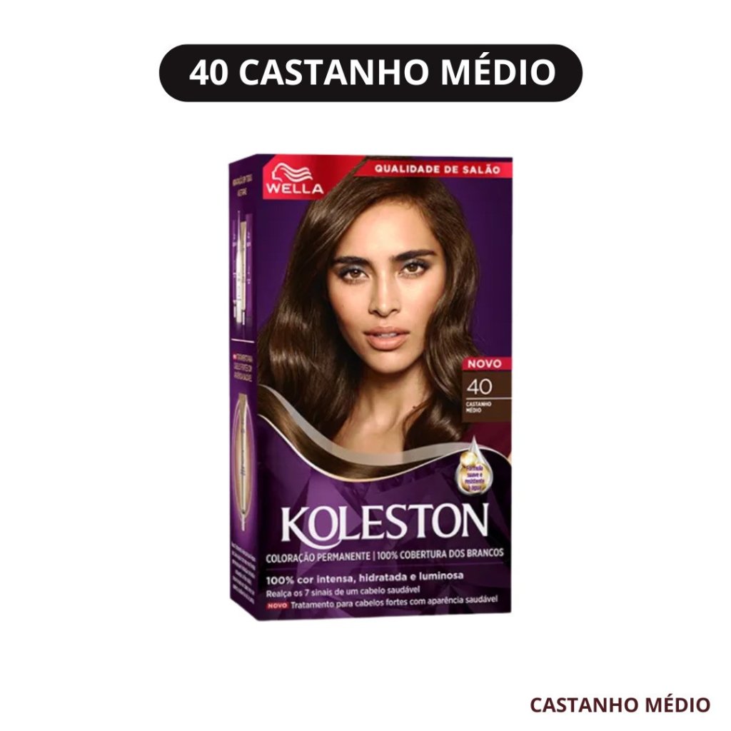 Tinta Castanho Médio Koleston 4.0